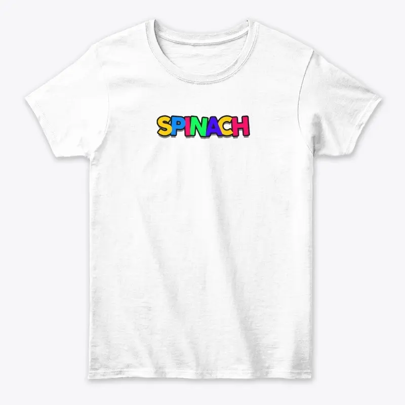 Colorful "SPINACH" Design